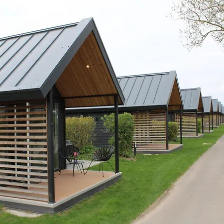 In Netherlands With Dual Terraces Chalet *