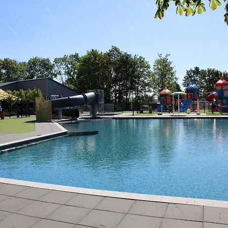 In Netherlands With Dual Terraces Chalet *